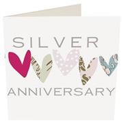 Card- Silver Anniversary