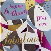 Card- Fabulous Birthday