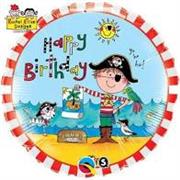 Happy Birthday Balloon- Pirate yo ho ho! 