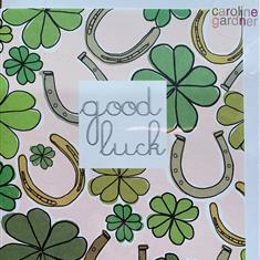 Card- Good Luck- Lucky Clover
