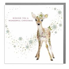 Card- Christmas Baby Deer
