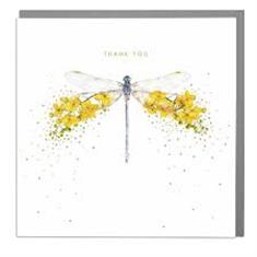 Card- Thank you- Dragonfly