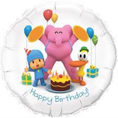 Happy Birthday Balloon- Pocoyo