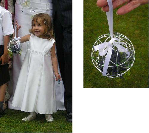 Young Bridesmaids Wire Ball