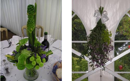 Marquee decoration