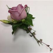 Lilac rose Buttonhole