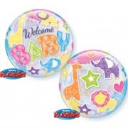 Welcome Baby Balloon Bubbles