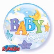 Baby boy Bubble balloon 