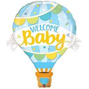 Air balloon- Welcome Baby Boy 