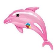 Dolphin Balloon- Pink