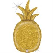Gold glitter Pineapple Balloon