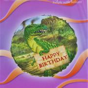Happy Birthday Balloon- Dinosaur