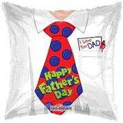 Happy Father&#39;s Day Balloon- Tie