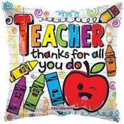 Teacher thanks for all you do Balloon