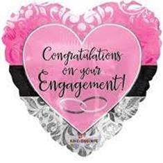 Engagement Balloon- pink