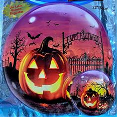 Halloween Balloon- Pumpkin Bubble