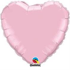 Balloon- Large Pearl Pink Heart 36&#39;&#39;