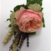 Vuvuzela rose buttonhole