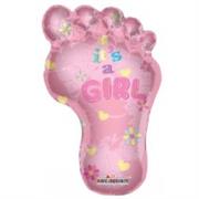 Baby foot Balloon- Girl