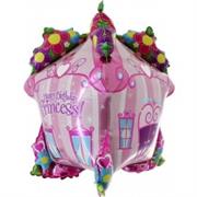 Birthday Balloon- 3D Princess Castle