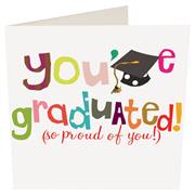 Card- Graduation- So proud of you