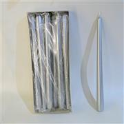Tapered Silver Candle 300x23mm