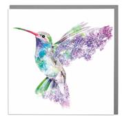 Card- Lilac Hummingbird