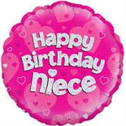 Happy Birthday Niece Balloon