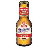 Birthday Balloon- Beer bottle