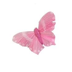 Pink Butterfly on a clip