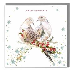 Card- Christmas Turtle Doves