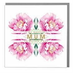 Card- A To My Wonderful Mum On Mother's Day