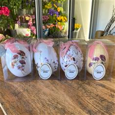 Eggs with flower details- Large