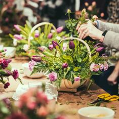 1- Spring 6 week flower arranging Course- April- May