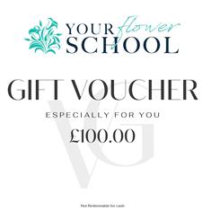 Voucher- Flower School Workshop- 100