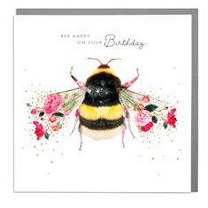 Card- Birthday- Bee