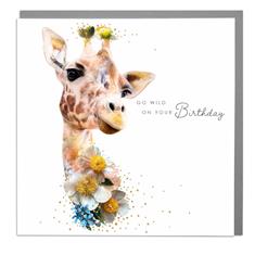 Card- Birthday- Giraffe