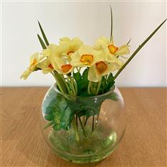  Mini Narcissus bowl- silk