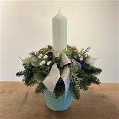 Winter Glow candle design