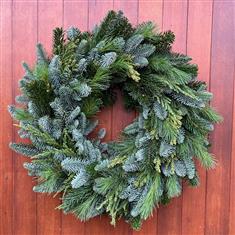 Mixed Greenery wreath- undecorated