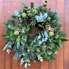 Nordic Evergreen Christmas Wreath