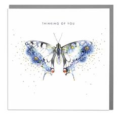 Card- Thinking of you- Butterfly