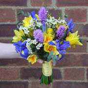 Spring bridesmaids posy