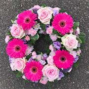 Pink Loose Wreath