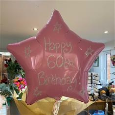 Personalised Glitter Balloon 