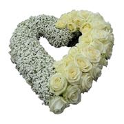 Gypsophila and Rose Heart